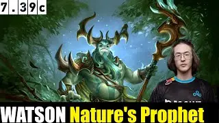 🤯WATSON [Nature's Prophet] HC 7.39C- DOTA 2 HIGHEST MMR MATCH#dota2gameplay #dota2