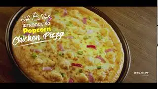 Introducing the POPCORN CHICKEN PIZZA!