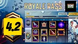 Bgmi 4.2 update Royal pass review / Bgmi new update Royal pass collection 