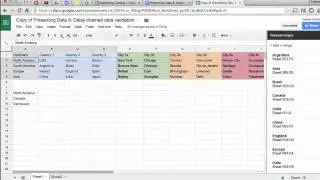 Presenting 8   Daisy chained validation
