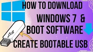 How To Download Windows 7 ISO Files and Create a Bootable USB Drive For Free 2025 Step By Step Guide