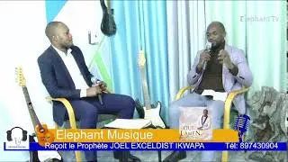 Elephant Musique re&ccedil;oit le Proph&egrave;te JOEL EXCELDIST IKWAPA