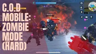 COD Mobile Zombies gameplay (Hard mode)