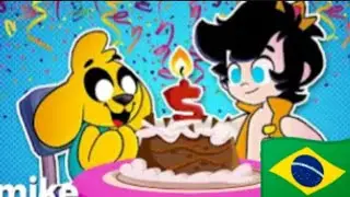 EL CUMPLEA&Ntilde;OS DE MIKE 🎂🥳  LA FIESTA M&Aacute;S ANIMAL 🎉 dublado em (PT-BR)