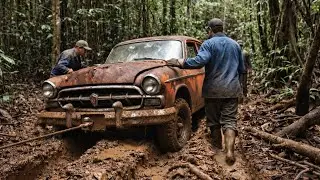 ASMR Car Restoration 🔧 | Abandoned Lightning McQueen Found in the Forest &ndash; Full Restoration (4K)