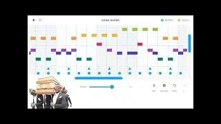 coffin dance meme(chrome music lab)