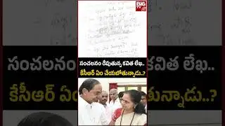 సంచలనం రేపుతున్న కవిత లేఖ | KCR Reaction On MLC Kavitha Letter | KTR | BRS | BIG TV