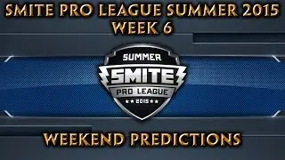 Smite Pro League, неделя 6: прогнозы на выходные