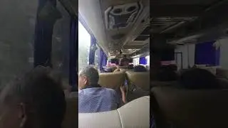 suasana dalam Bus PT RAPI Jambi - Medan