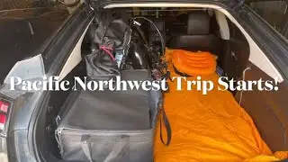 My Trip To The Pacific Northwest Has Begun. Hybrid Car Camping, Lectric XP 1200 Mile
