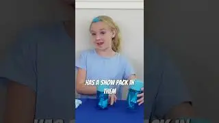 Hot vs Cold Disney Frozen Snow Reveal #shorts