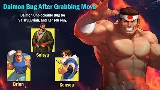 KOF 98 Daimon Bug Unblockable for Saisyu, Brian and Kensou - Fightcade