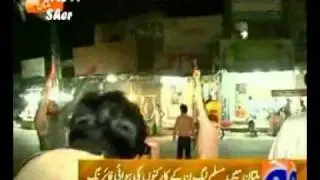 PML-N Workrers Firing in Multan