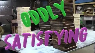 Oddly Satisfying Relaxing Wood Project