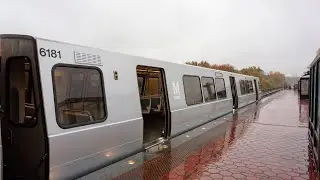 WMATA Metrorail Exclusive!!! Alstom 6000 Series Railcars #6180-6181 NEW Vinyl Wrap Ride