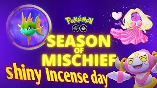 Pokemon go Hoopa incense day get easily shiny