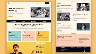 Complete Responsive Agency web Using Nextjs14, ReactJS & Tailwind CSS #webdevelopment #webdesign