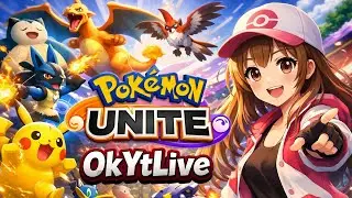 RANK AND CUSTOM MATCH TIME ON POKEMON UNITE LIVE STREAM