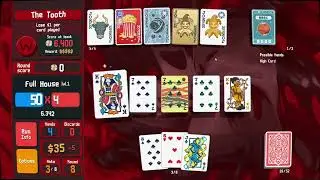 Balatro // Gold Stake // Red Deck // Cartomancer MVP
