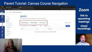 Canvas for PWCS Parents Canvas Course Navigation