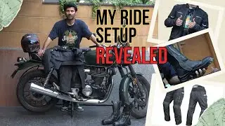 Honda CB350 Highness Long Ride-Setup : Full Gear Breakdown | Jacket, Gloves, Pants & Shoes