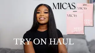 MICAS TRY ON HAUL 2024 | Exauce Noella + код скидки #micas #tryonhaul2024