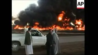 Fires rages near oil pipeline in northern Iraq