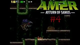 AM2R Part 4 - More Metroid Destruction and Getting Super Missiles