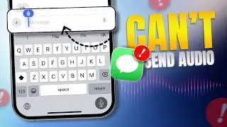 Fix Can't send Audio Message Issue on iPhone | iPhone Audio Messages Not Working