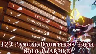 1:23 Pangar Solo Dauntless Trial