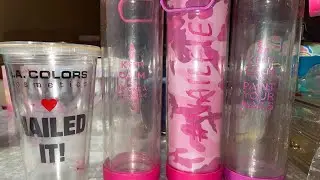 Found My 3 Custom Cups💅🏾&a L.A. Colors Nailed it Cup(found awhile  back at a Dollar Store)#Shorts