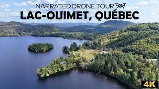 ⚜️ Lac-Ouimet, Québec 🇨🇦✨ | 4K Drone