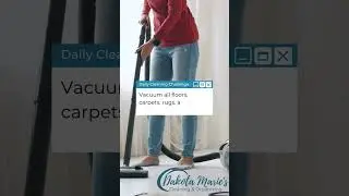 Daily Cleaning Challenge - Vacuuming