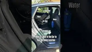 Childbirth Tips & Pregnancy Training: How to Labor in the Car to Your Birthing Location
