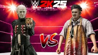 Leatherface vs Pinhead - WWE2K25