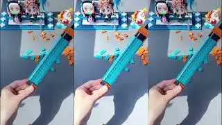 Demon Slayer Shinobu Nichirin Sword Building Blocks🥰🥰🥰