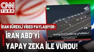 İşte İran'ın Paylaştığı Yapay Zeka Üretimi Video! İran ABD Gemisini Böyle Mi Vuracak?