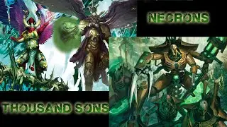 Thousand Sons vs Necrons - 2000 pts Warhammer 40k Battle Report