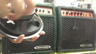 2024年9月12日　A broken guitar amp with no sound that I bought for 550 yen.
