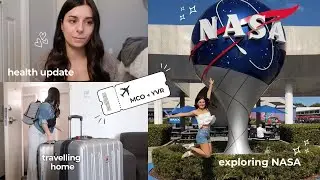 a health update, solo date to NASA, and travelling home from Utopia ❤️‍🩹