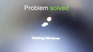 Windows 7: Startup repair problem