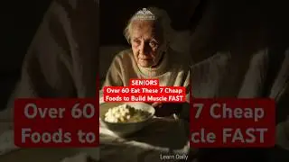 Seniors Over 60 Eat These 7 Cheap Foods to Build Muscle FAST | Learn Daily