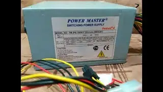 Простой ремонт Power Master PM(P4)350W (занижена дежурка и уменьшаю обороты вентилятора)