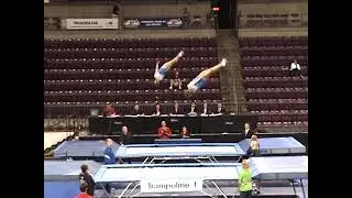 Olympian Savannah Vinsant & Lauren Lange Synchronized Trampoline