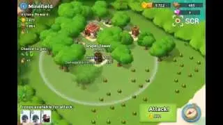Boom Beach Mine Field FUN ! ! !
