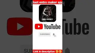 Bast entro marker app| intro maker app without watermark💯💯💯#shorts