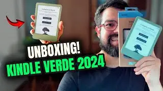 NOVO KINDLE 11ª GERAÇÃO VERDE (2024) | Unboxing e primeiras impressões