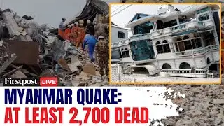 Myanmar Earthquake LIVE: Rescue Efforts Underway in Quake-Ravaged Myanmar, Thailand | Bangkok Quake