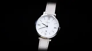 Review đồng hồ Fossil ES3793 vỏ m&aacute;y mạ bạc với thiết kế si&ecirc;u mỏng 7mm