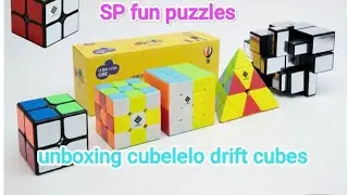 Unboxing cube lelo cubes #2*2and3*3 #trianglecube #pyaraminx cube #mirror cubes and #woodenpuzzles